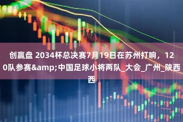 创赢盘 2034杯总决赛7月19日在苏州打响，120队参赛&中国足球小将两队_大会_广州_陕西