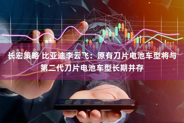 长宏策略 比亚迪李云飞：原有刀片电池车型将与第二代刀片电池车型长期并存